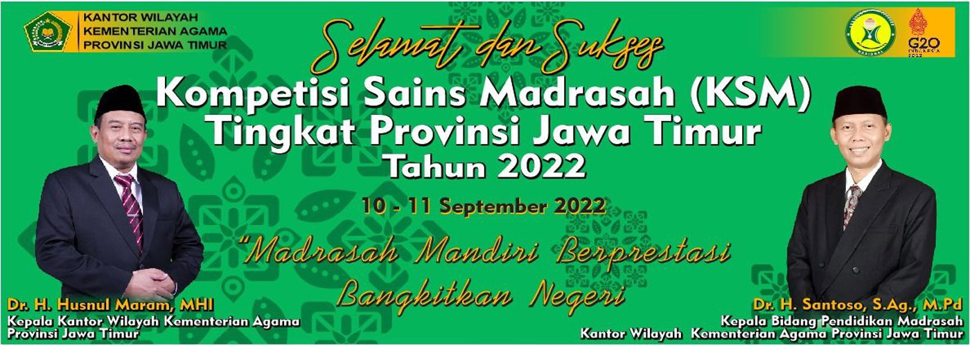 KSM Tingkat Provinsi Jawa Timur 2022