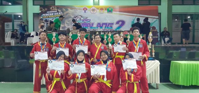 Kontingen Tapak Suci MAN Kota Batu di Kejuaraan IPSi Malang Championship 2023